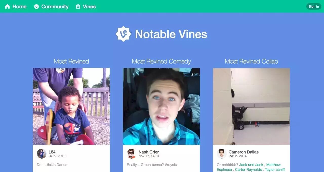 vine.co 官网